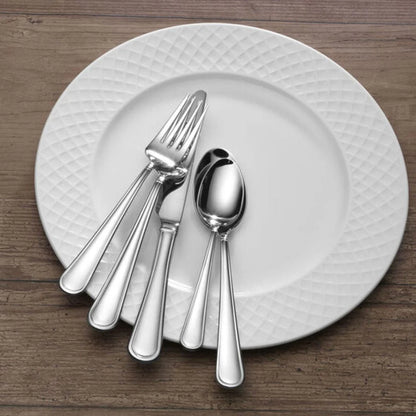 Mikasa, Virtuoso Mirror, 65 Piece Flatware Set, Service for 12, 18/10 Stainless Steel 2