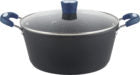 Millvado - Rainbow Non Stick Pot with Glass Lid, Soft Grip Handle 3