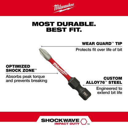 Milwaukee 54 PC Bit Set 4