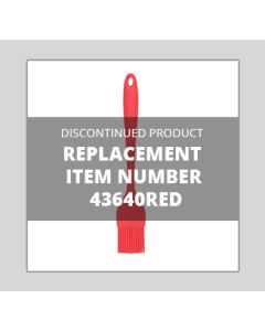 Mrs. Anderson's Baking Silicone Brush, Cherry, 10in