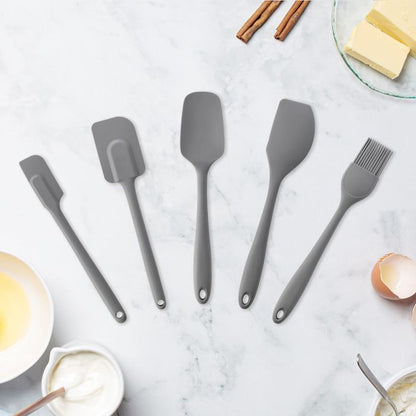 Mrs. Anderson's Baking Silicone Spatula, Gray, 10in 3