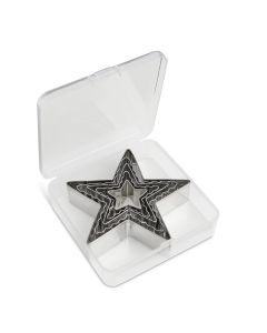 Mrs Anderson's Baking Star Cutter with Storage Container, Set of 5 1