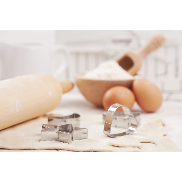 Mrs Anderson's Baking Star Cutter with Storage Container, Set of 5 5