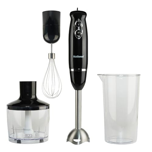 National 4in1 Hand Blender Black 1