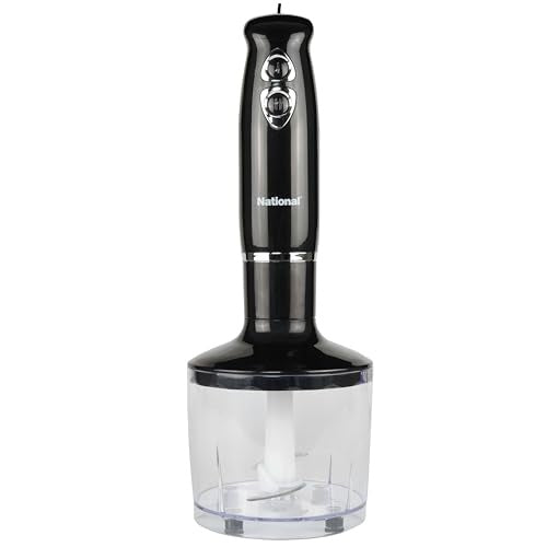 National 4in1 Hand Blender Black 3