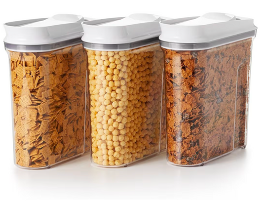 OXO GG 3 PC POP CEREAL DISPENSER SET 1