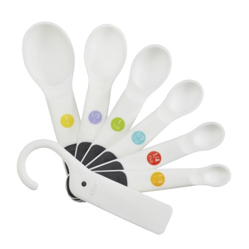 Oxo 7 Pc measuring Spoon Set White