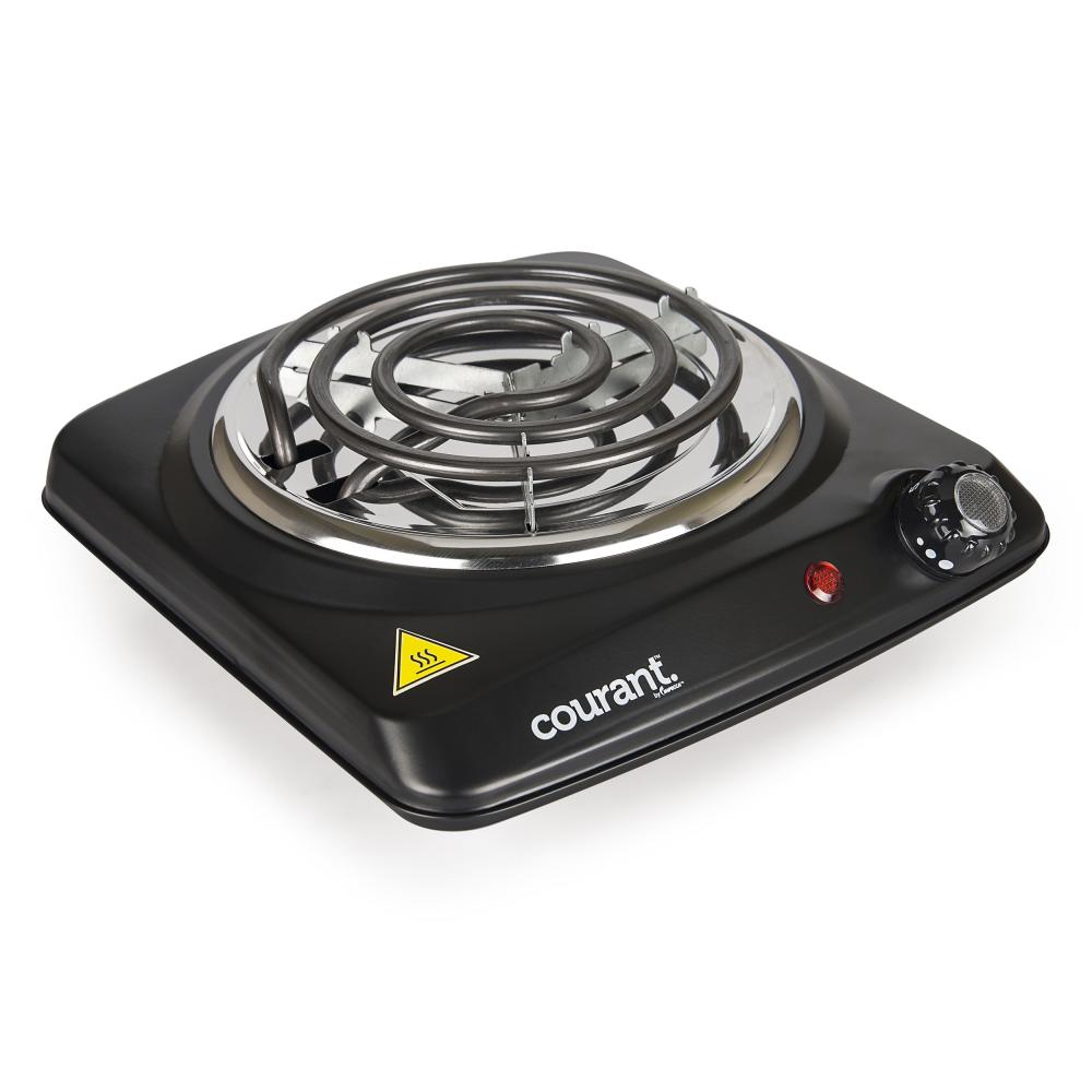 1000 Watts Electric Single Burner, Black