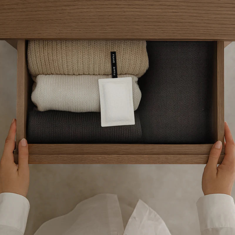 Luxury Hanging Scent Pouch WHITE FLOWER