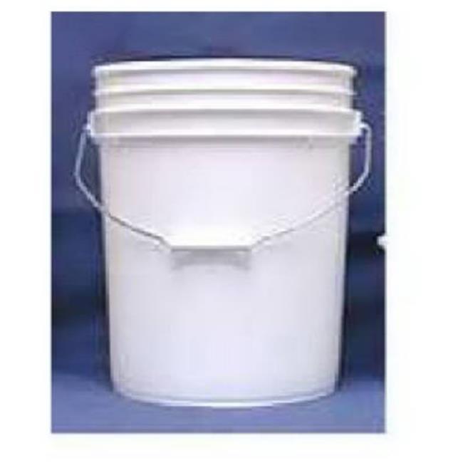 PLASTIC PAIL 5 GAL WHT