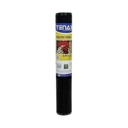 POULTRY FENCE 3'X25' BLK
