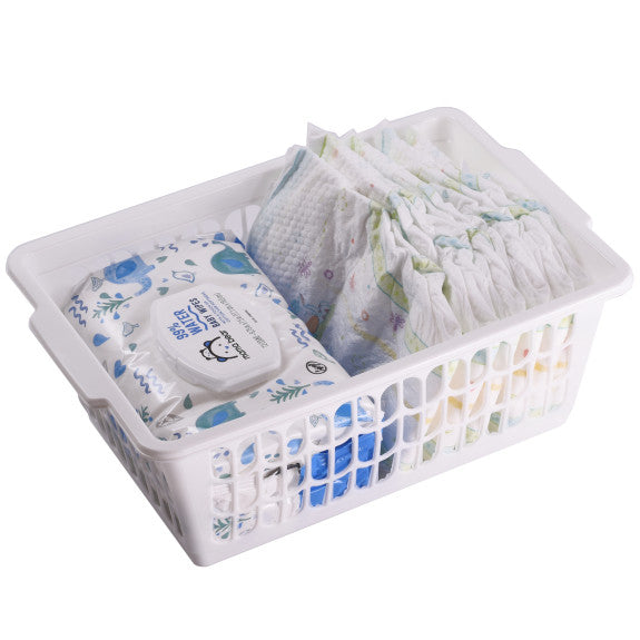 Plastic Rectangular Basket 11.5"x7.75"x4.25" 4