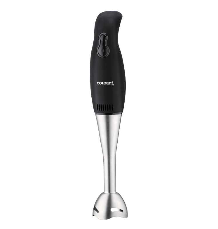 2-Speed Hand Blender with Stainless Steel Leg - Black