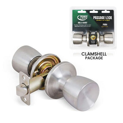 Premier Passage Lock S''S Finish 1