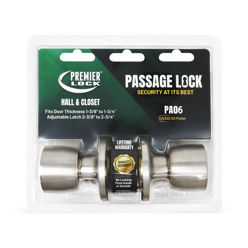 Premier Passage Lock S''S Finish 3
