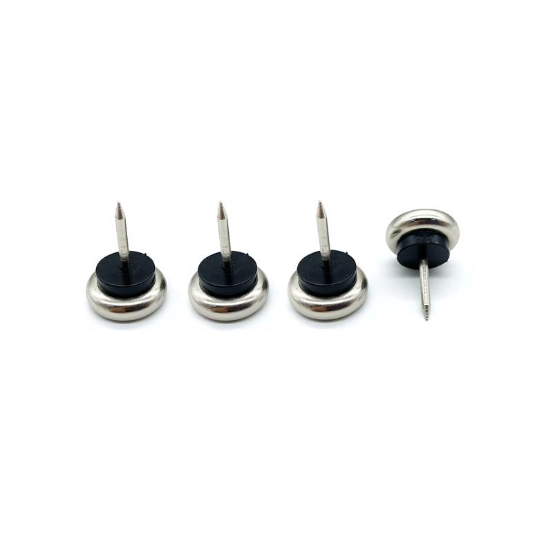 Projex Nail-On Glides Nickle 7/8'' 4 Pk. 1