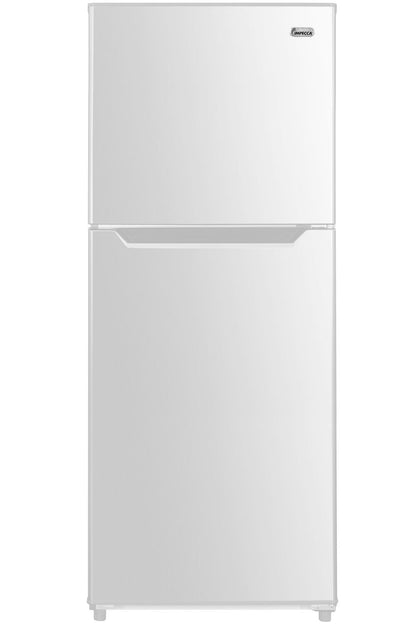 Impecca 10.1 Cu. Ft. Apartment Refrigerator with Top Mount Freezer - White