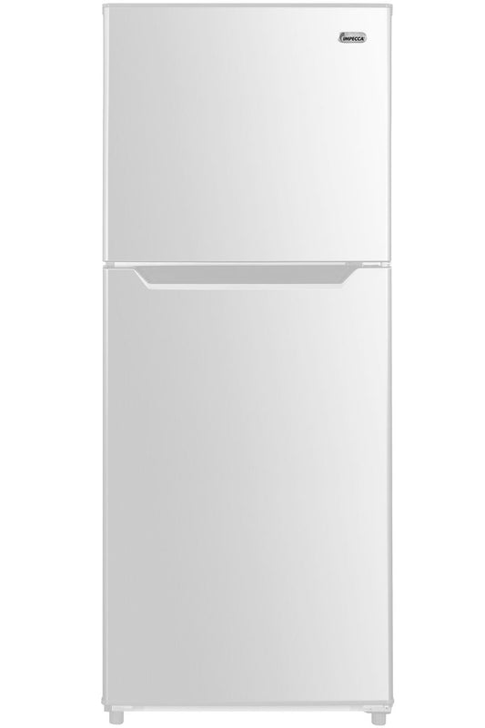 Impecca 10.1 Cu. Ft. Apartment Refrigerator with Top Mount Freezer - White