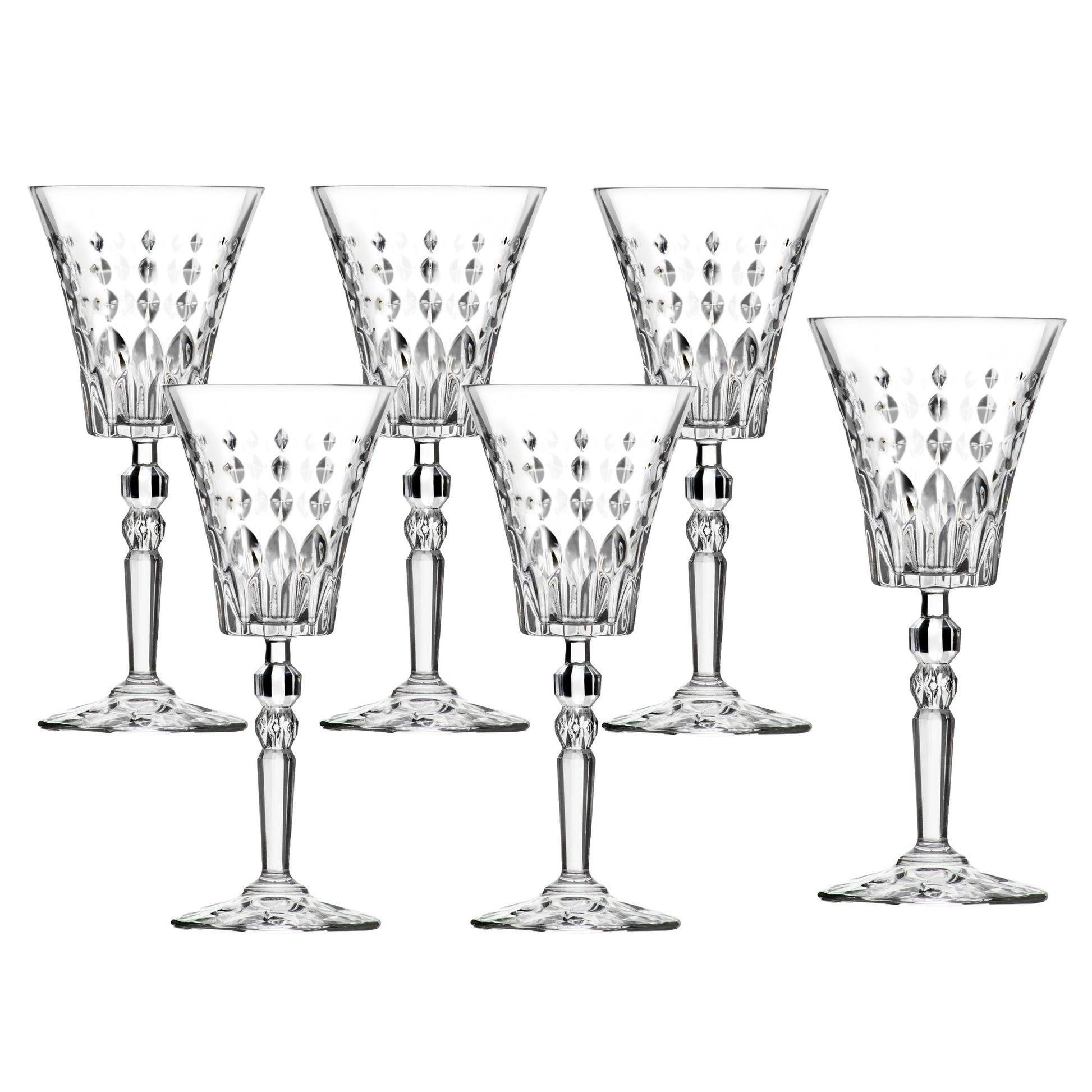 RCR Marilyn Set of 6 Red Wine Goblets