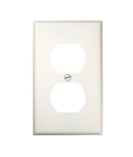 RECEPTACLE WALLPLATE1GWH 1