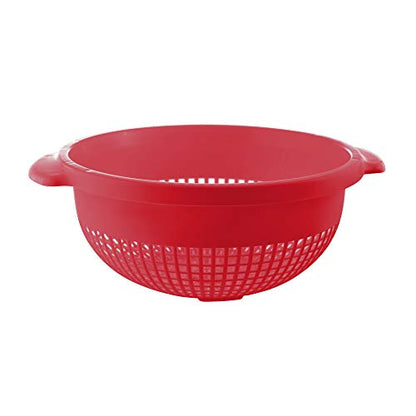Red Strainer With Handle 1