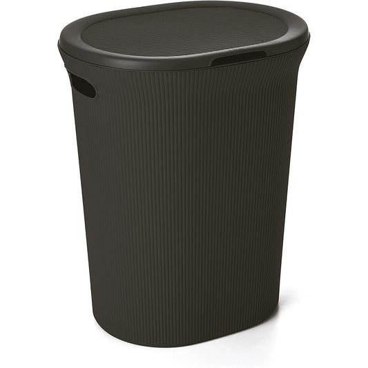 Ribbed Hamper-Root Beer Brown 1