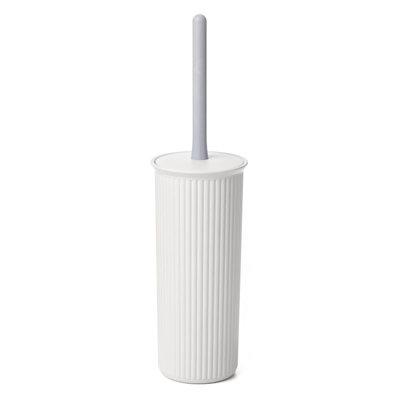 Ribbed Toilet Brush White