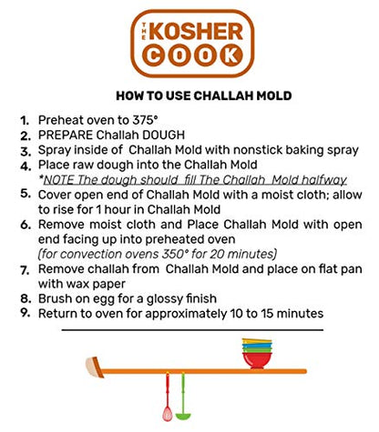 Royal Challah Silicone Pan - Small 3