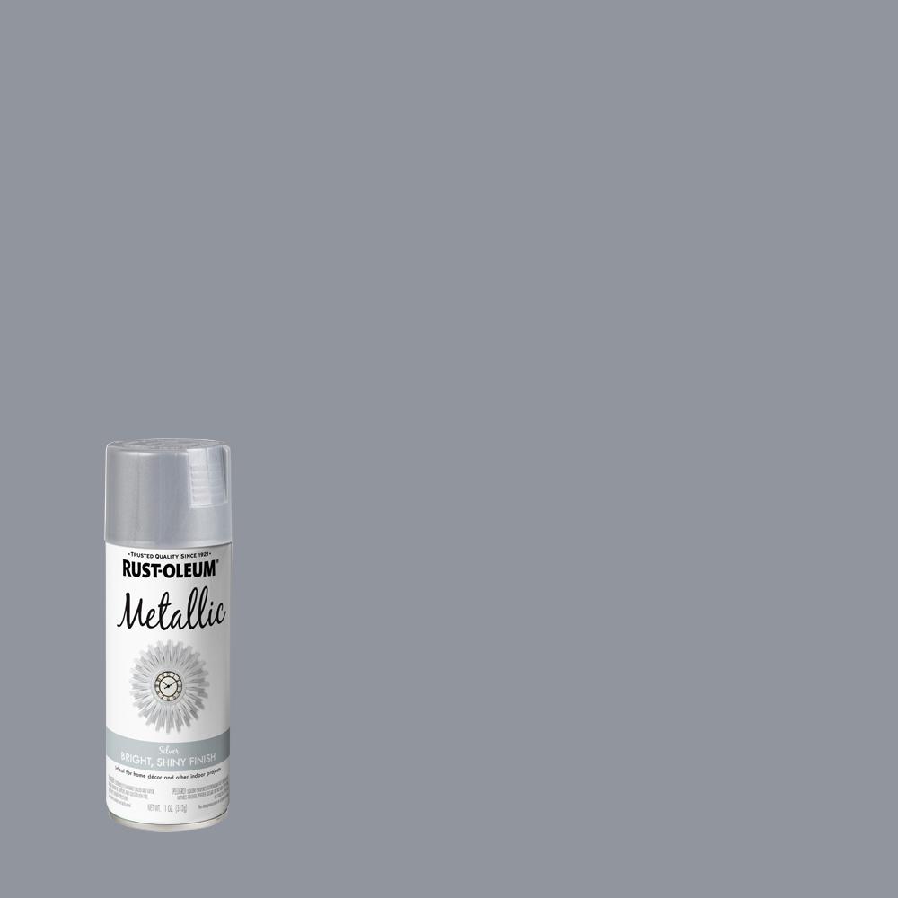 Rust-oleum Metallic Silver Spray Paint 1