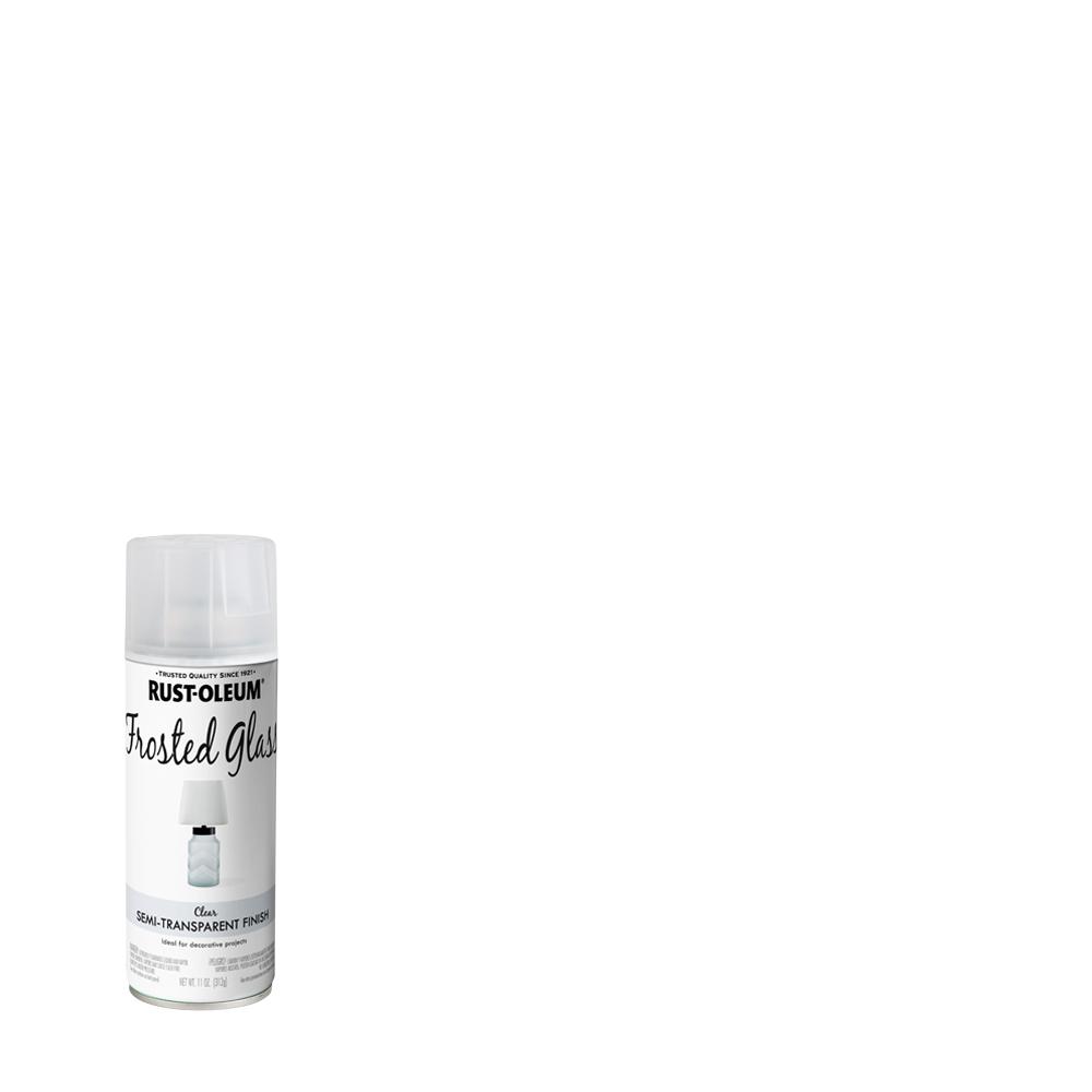 RustOleum Frosted Spray Paint 1