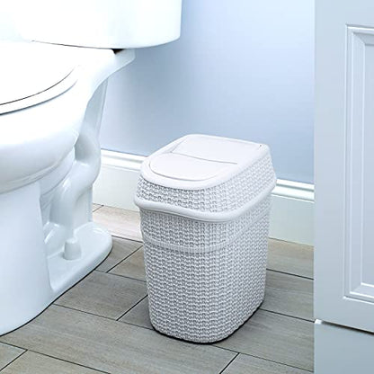 SAILOR KNOT TRASHCAN (9,5 LT) - WHITE 3