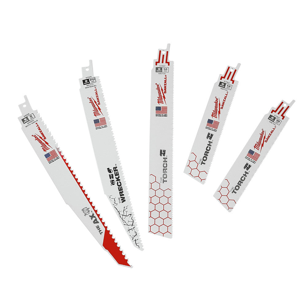 SAWZALL BLADE SET 5PC