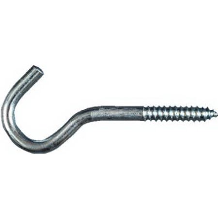 SCRW HOOK ZNC5/16X4-1/2"