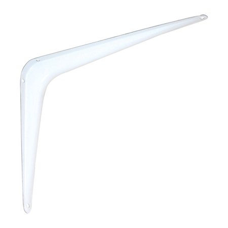 SHELF BRACKET WHT 8X10" 1