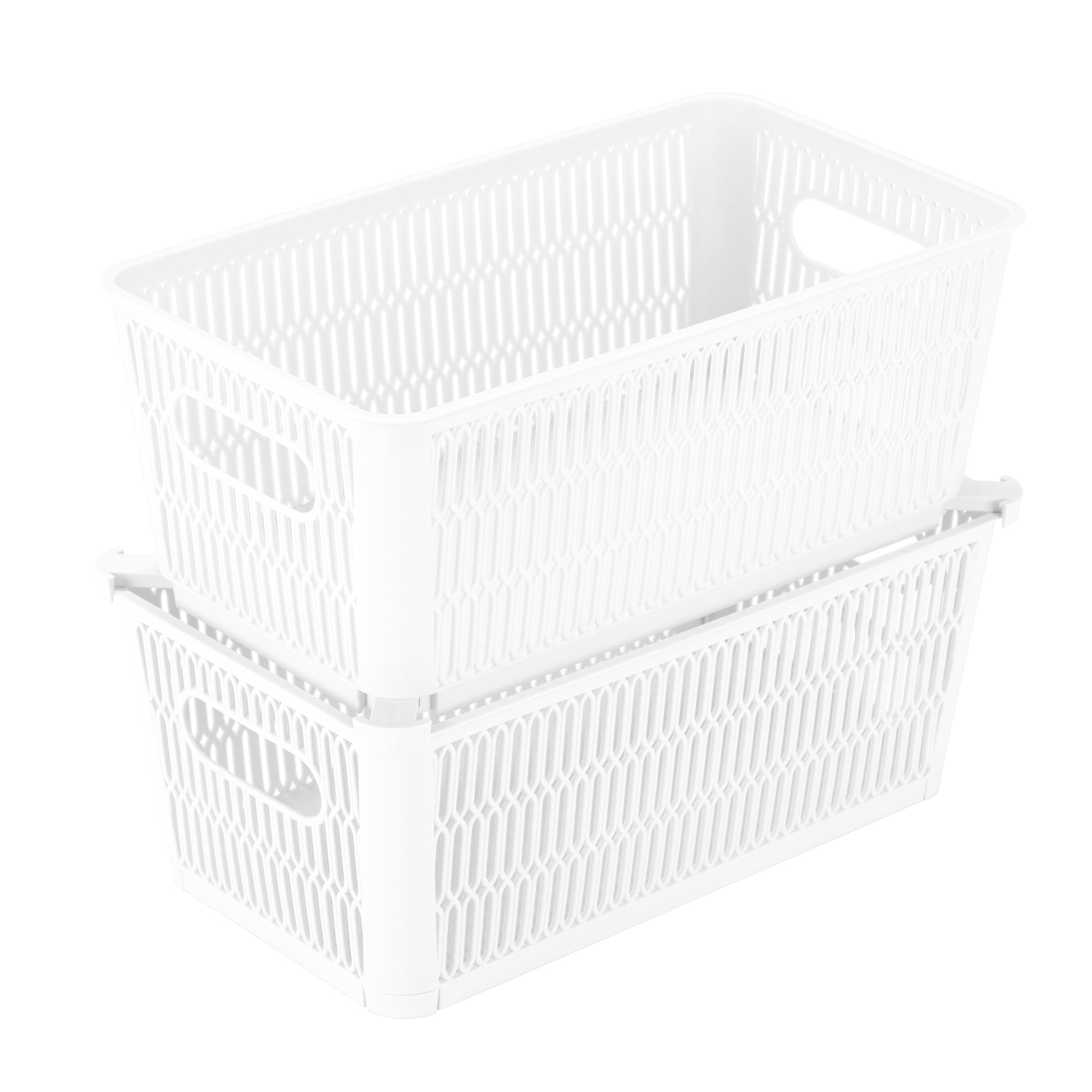SLIDE 2 STACK STORAGE TOTES