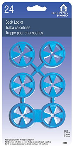 SOCK LOCK-CARD OF 24-ASSORTED 1