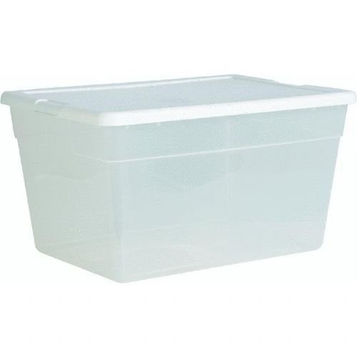 STORAGE CLEAR 56qt  22 x16 1