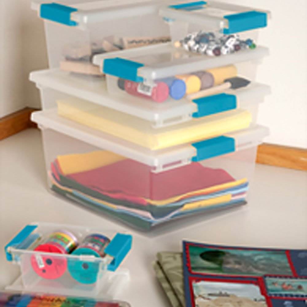 STORAGE CLIP BOX-6.5/8x5x2.3/4