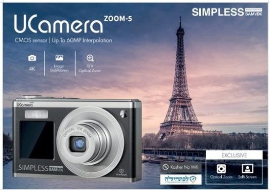 Samvix U Digital Camara-Black 1