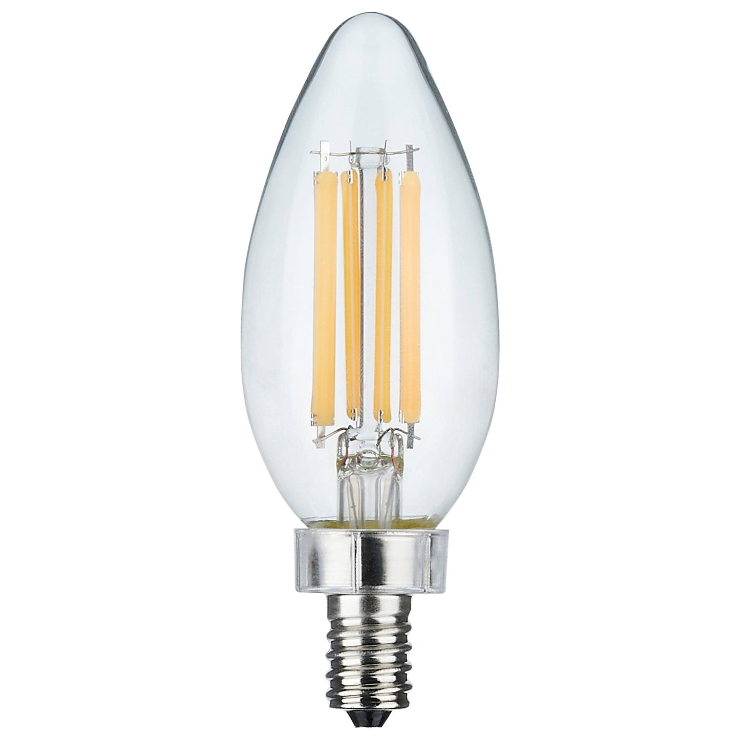 Satco Decorative Led Chandlier Bulb 8 Wt 75 Replacement 5000K 1