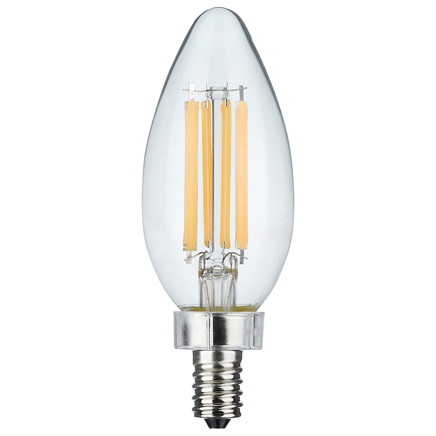 Satco Led chandlier Bulb 8 Wt 75 Wt 4000K 1