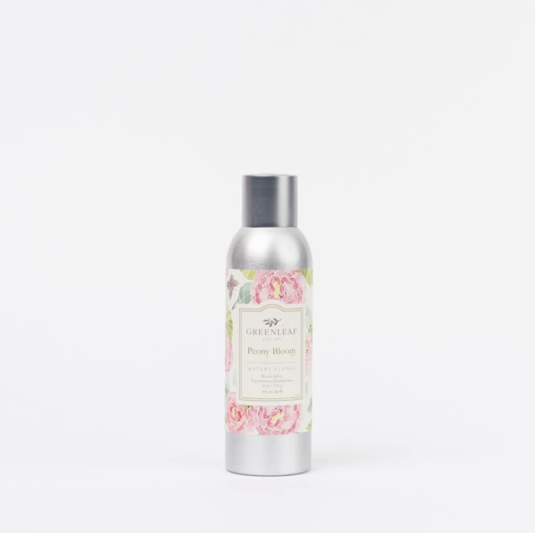 Greenleaf Room Spray - Peony Bloom