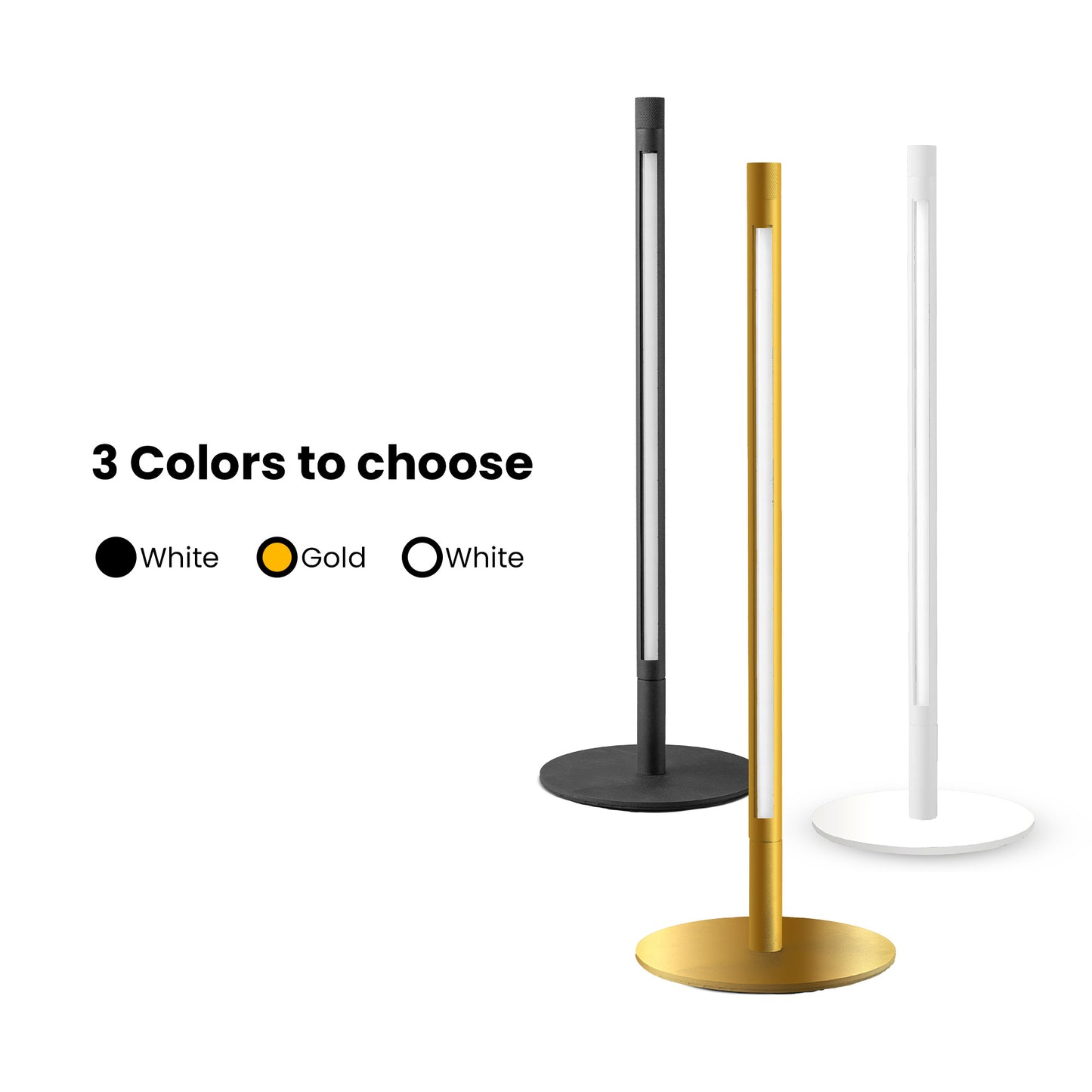 Shabbostick 2.1- Shabbos Lamp With Travel Bag By Smart Yid, Matte White