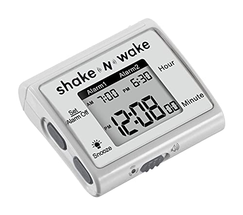 Shake-N-Wake Vibrating Hand Alarm Clock 