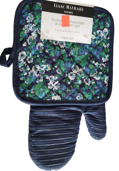 Silicon Pot Holder and Oven Mitt Set 1