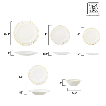 Sisi Bone China 20PC Set