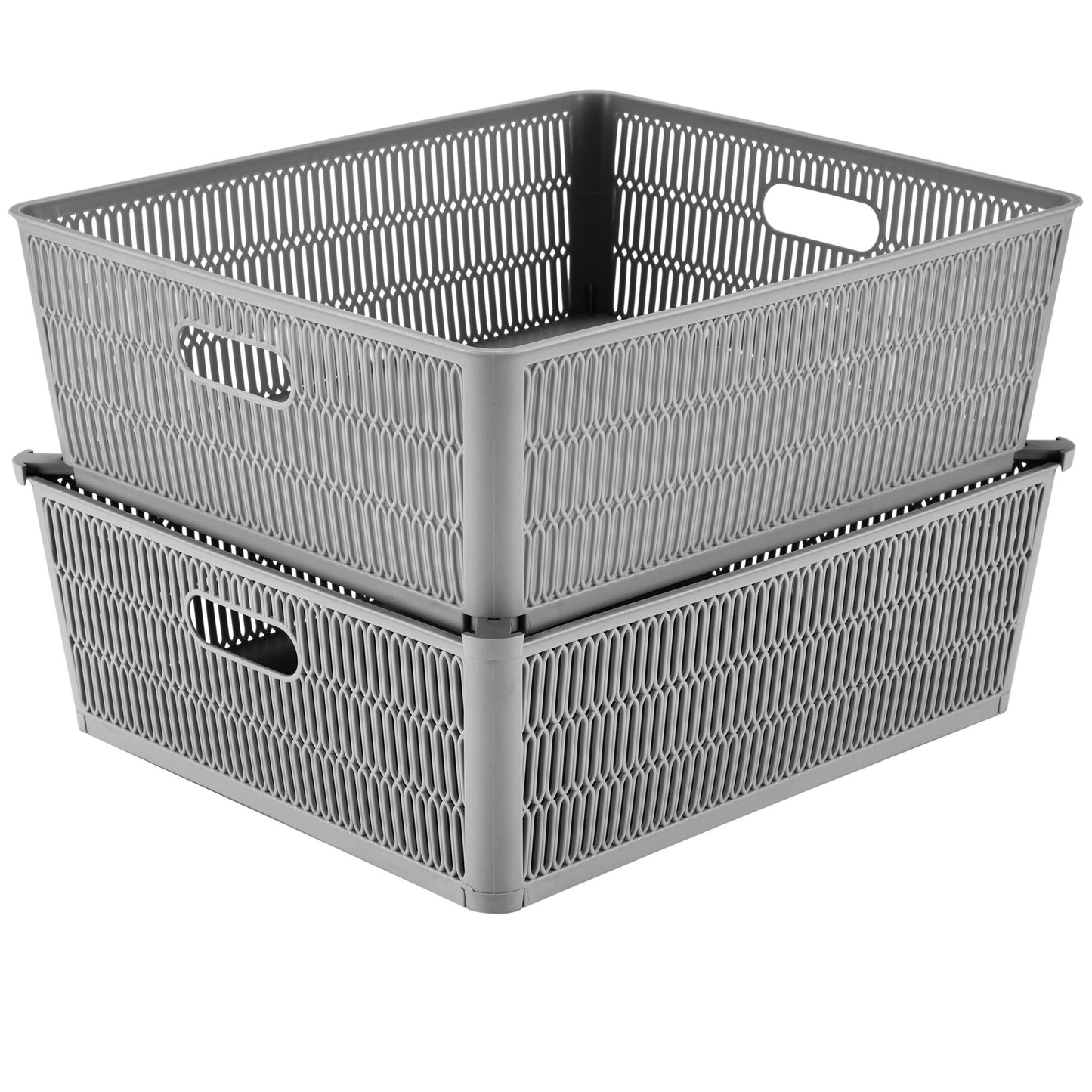Slide 2 Stack It -2 pack-Grey 1