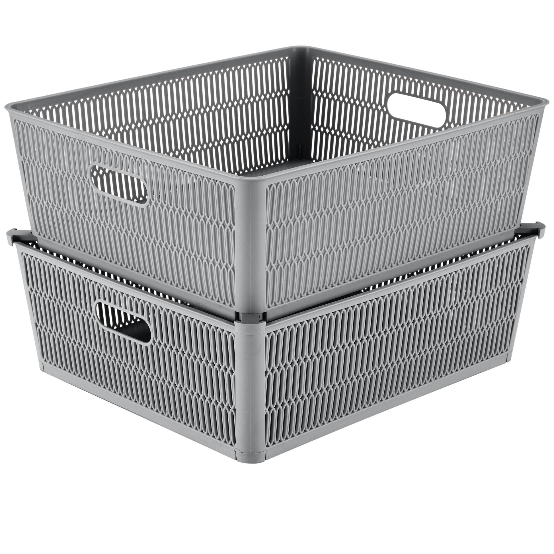 Slide 2 Stack It -2 pack-Grey 1