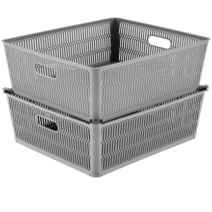 Slide 2 Stack It -2 pack-Grey 1