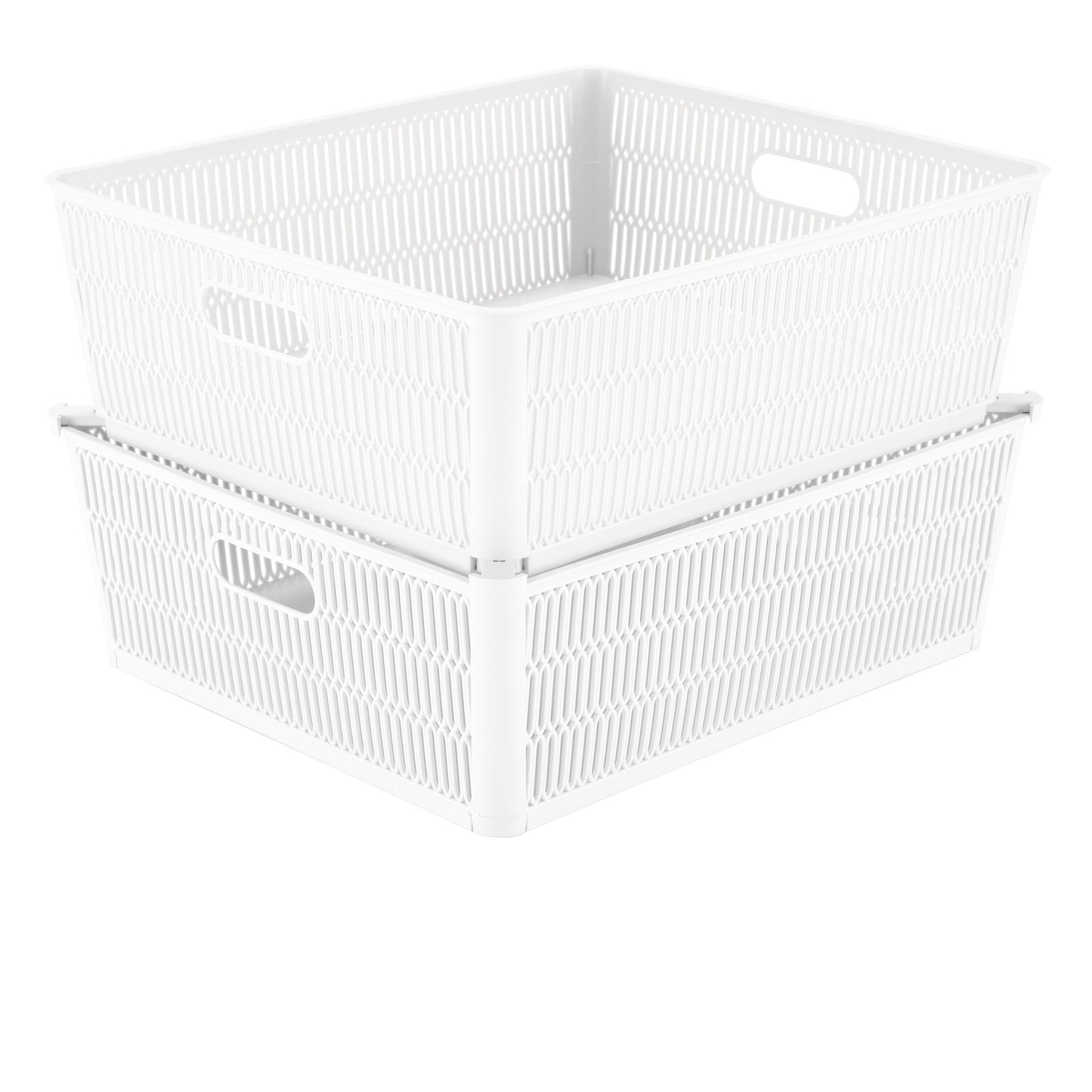 Slide 2 Stack It -2 pack-White 1